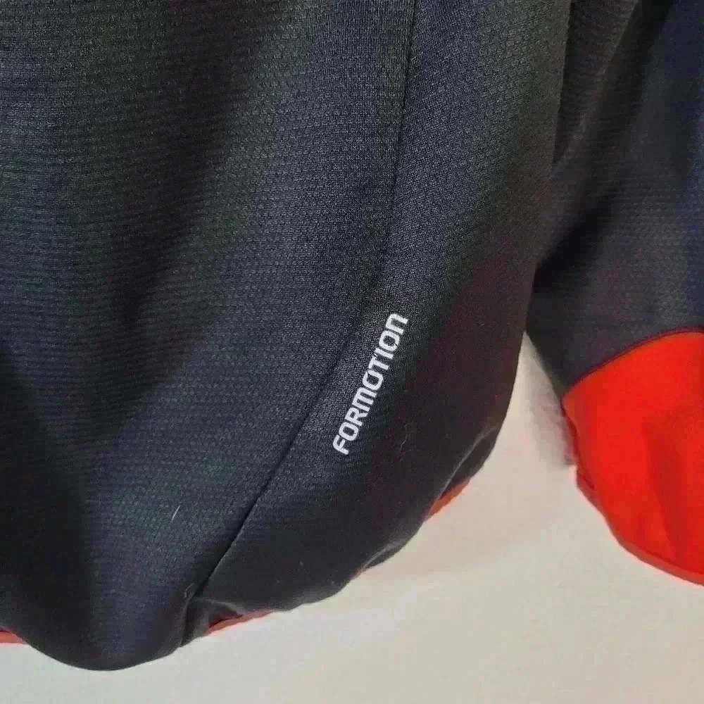 Adidas DC United MLS Full Zip Hoodie Jacket Sz Lg Black Red - Picture 4 of 7